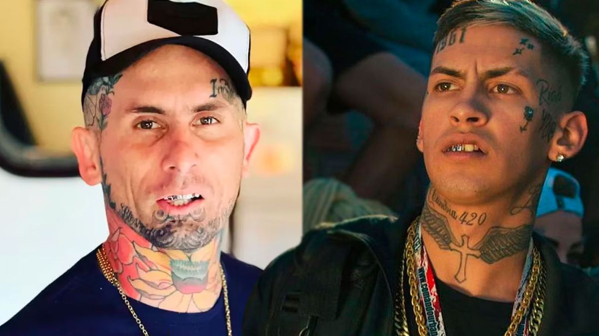El video del fuerte cruce entre Emanuel Noir, Ke Personajes, con L-Gante en pleno show