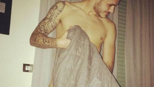 Wanda Nara publicó una foto de Icardi desnudo