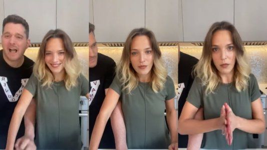 Luisana Lopilato volvió a hacer una transmisión en vivo con Michael Bublé y habló de las acusaciones de violencia de género