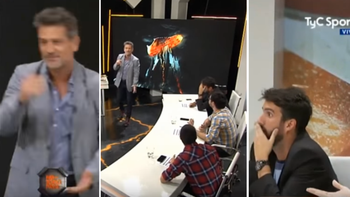 Flavio Azzaro: Me la paso jodiendo pero no me di cuenta que estábamos al aire