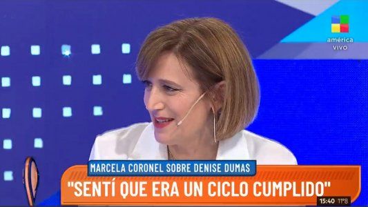 Marcela Coronel sobre su salida de Hay que ver: Lo de Denise fue la gota que rebalsó el vaso