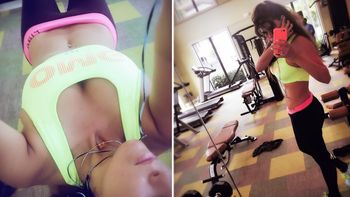 Loly Antoniale fue al gym y publicó varias fotos de su lomazo