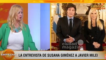 La inesperada reacción de Yuyito González a la entrevista de Susana Giménez a Javier Milei