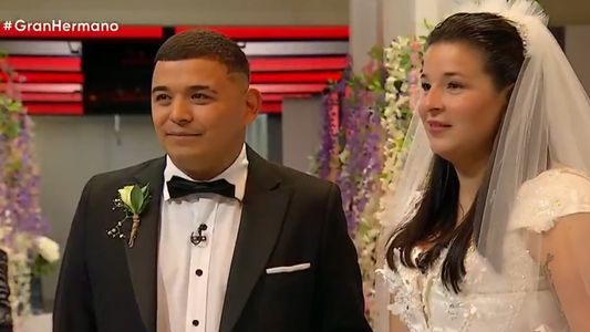 Brian y su pareja Luciana se casaron en la casa de Gran Hermano 2024: así fue la romántica boda