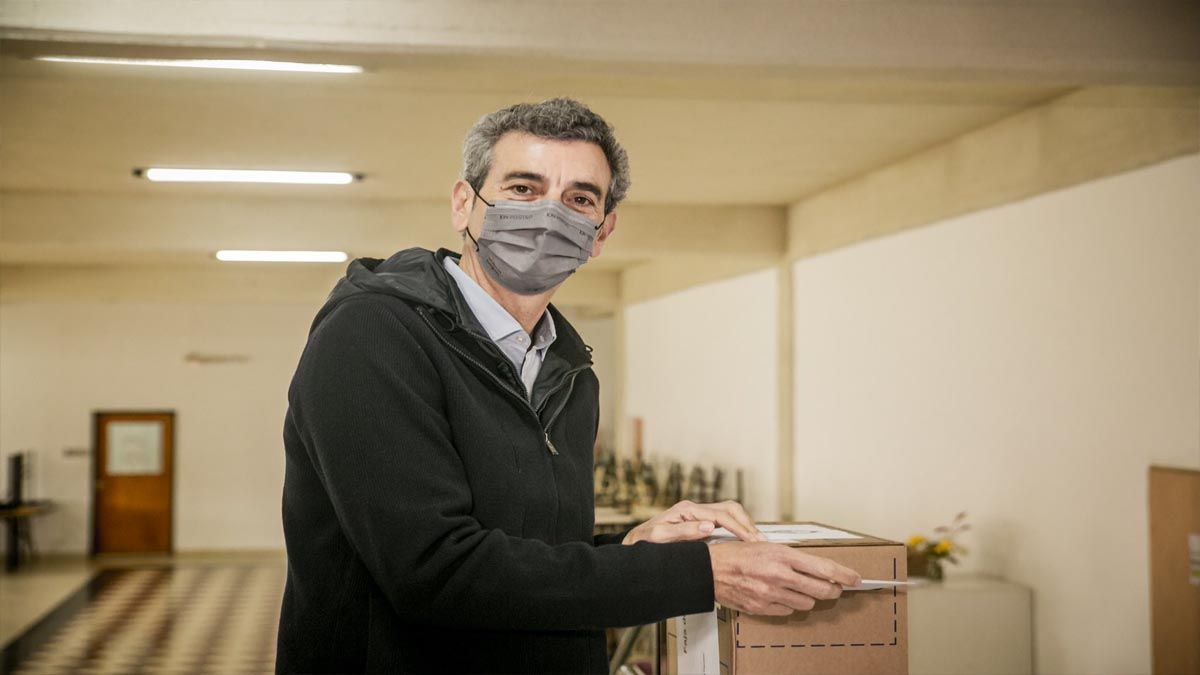 Elecciones PASO 2021: Florencio Randazzo emite su voto en las primarias. (Foto: Cuenta de Twitter de Florencio Randazzo)
