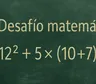 Desafío matemático: la cuenta parece fácil, pero no todos logran resolverla