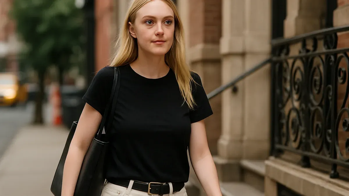Dakota Fanning y el poder de vestir simple: cómo hizo de los básicos una marca de estilo. (Imagen ilustrativa)