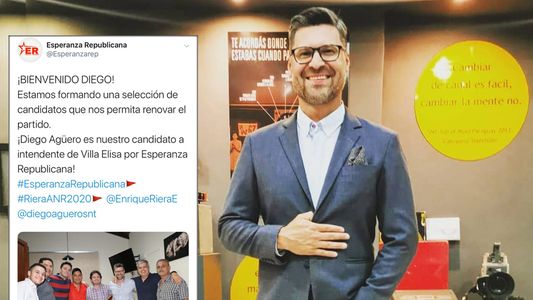 Diego Agüero: Si gano las internas daré un paso al costado en el periodismo
