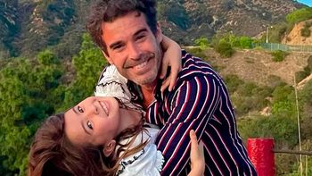 La tierna foto de Nicolás Cabré y su hija Rufina en la cancha de Vélez con un ídolo muy especial
