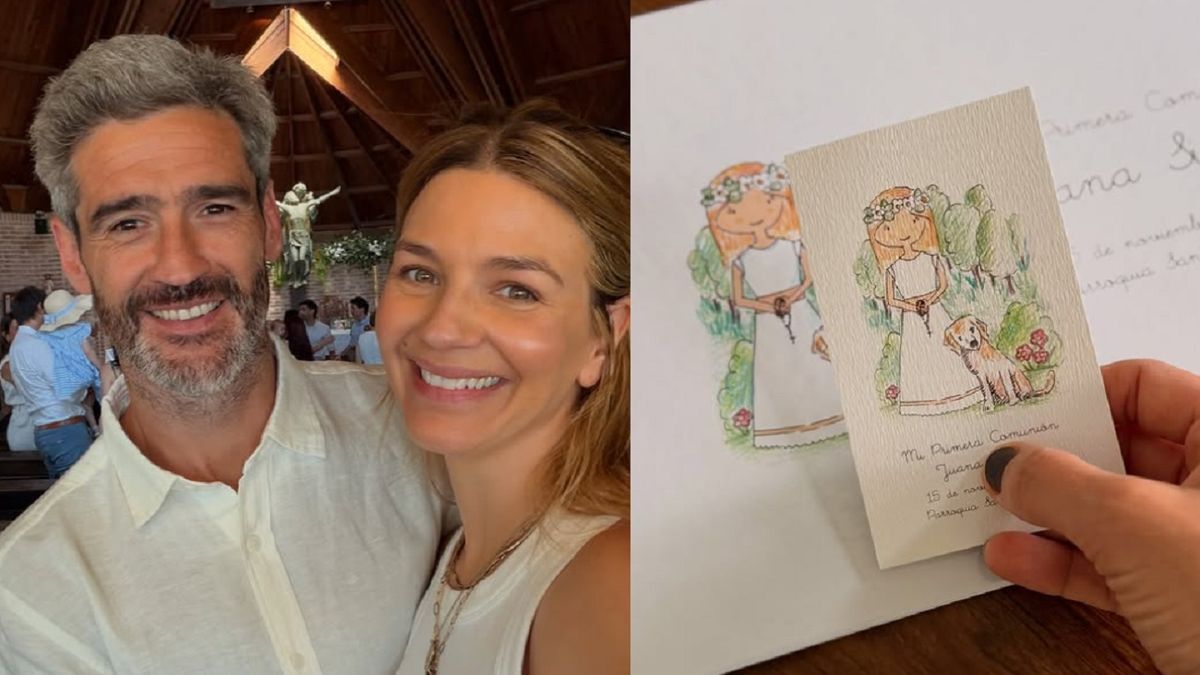 Las fotos de la íntima comunión de Juana, la hija de Marcela Kloosterboer, con una curiosa similitud familiar