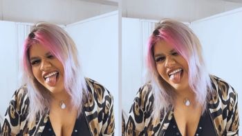 Morena Rial enfrentó las críticas de por qué saca la lengua en las fotos