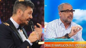 Tinelli le respondió Jorge Rial por las formas de manipular los votos telefónicos