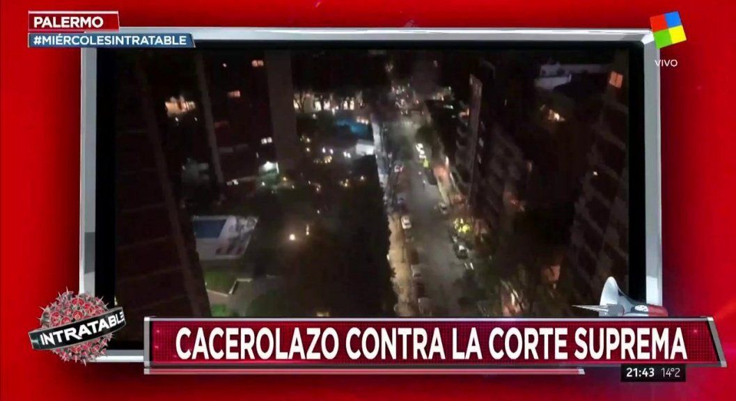 Cacerolazos contra la decisión de la Corte de retrasar el primer juicio contra Cristina Kirchner