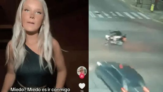 El dato clave que reveló un nuevo video de La Toretto, la tiktoker que atropelló y mató a un motociclista