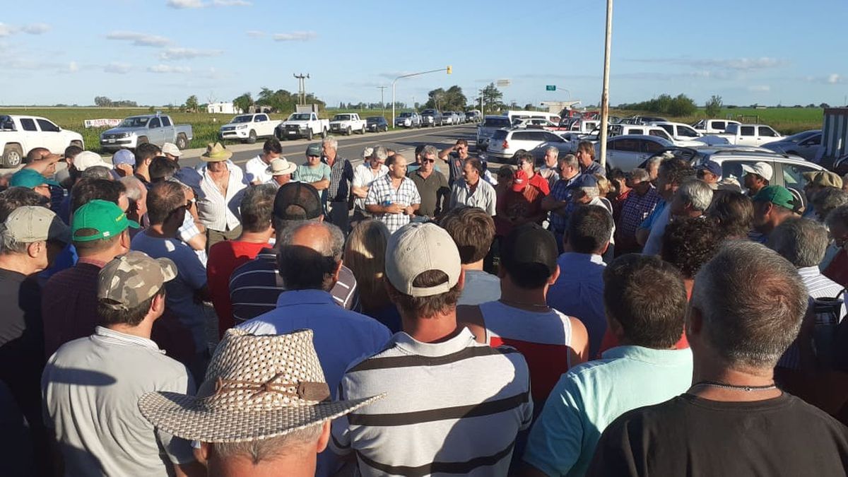 Productores autoconvocados protestarán el martes en Pergamino.