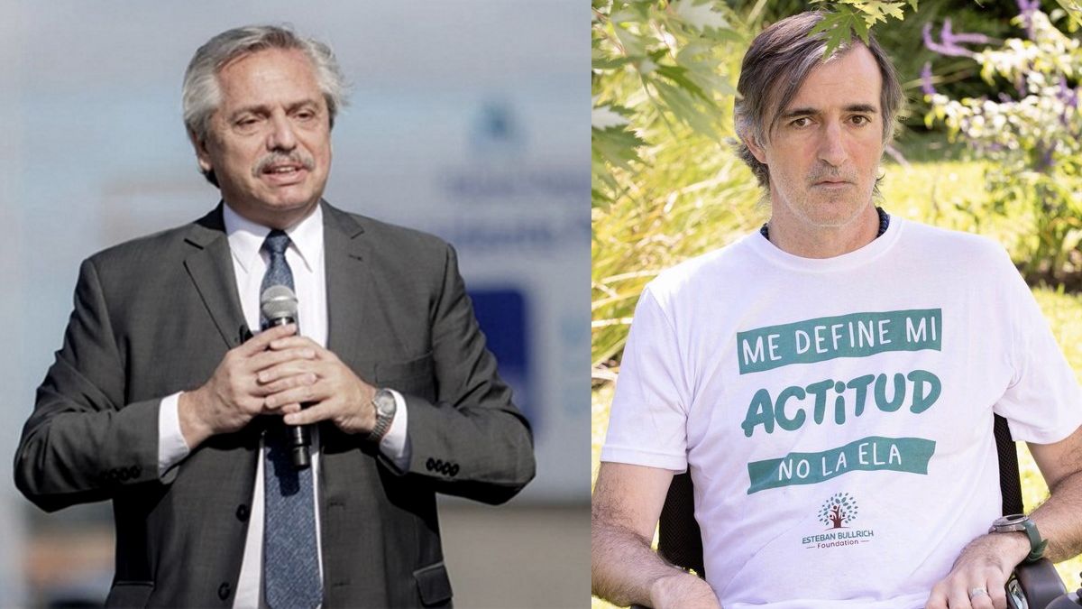 Alberto Fernández le envió su apoyo a Esteban Bullrich: Estoy a tu lado (Foto: Télam).