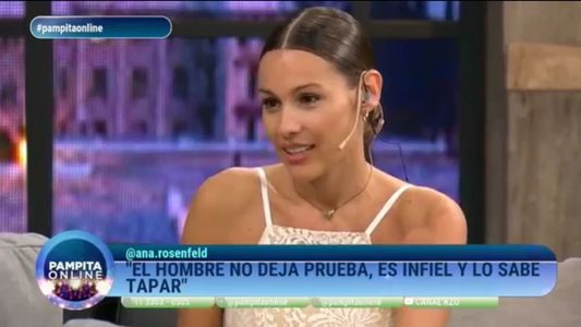 Pampita explicó por qué quedó acusada de adulterio tras la ruptura con Martín Barrantes