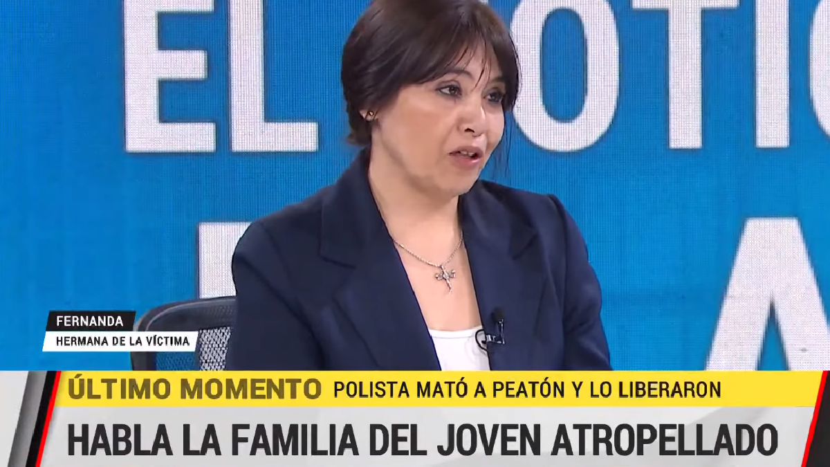 Exclusivo A24 | Accidente en la 9 de julio: habló la hermana del joven atropellado. (Foto: captura)