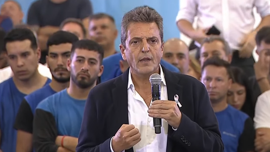 Sergio Massa en Pilar: Vayan a la urna a buscar nuestra bandera