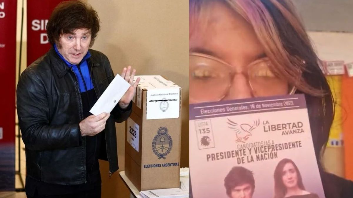 Insólito: por votar a Milei