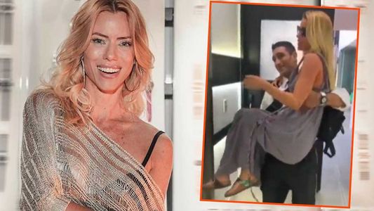 Por qué Nicole Neumann debió entrar a upa a un estudio de TV