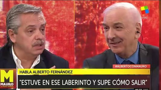 La muerte de Mauro Viale: la despedida de Alberto Fernández