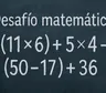 Desafío Matemático: la clave está en la clave inicial