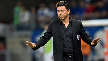 Marcelo Gallardo le ganó por primera vez a Boca en el Monumental por torneos locales. Marcelo Gallardo le ganó por primera vez a Boca en el Monumental por torneos locales.
