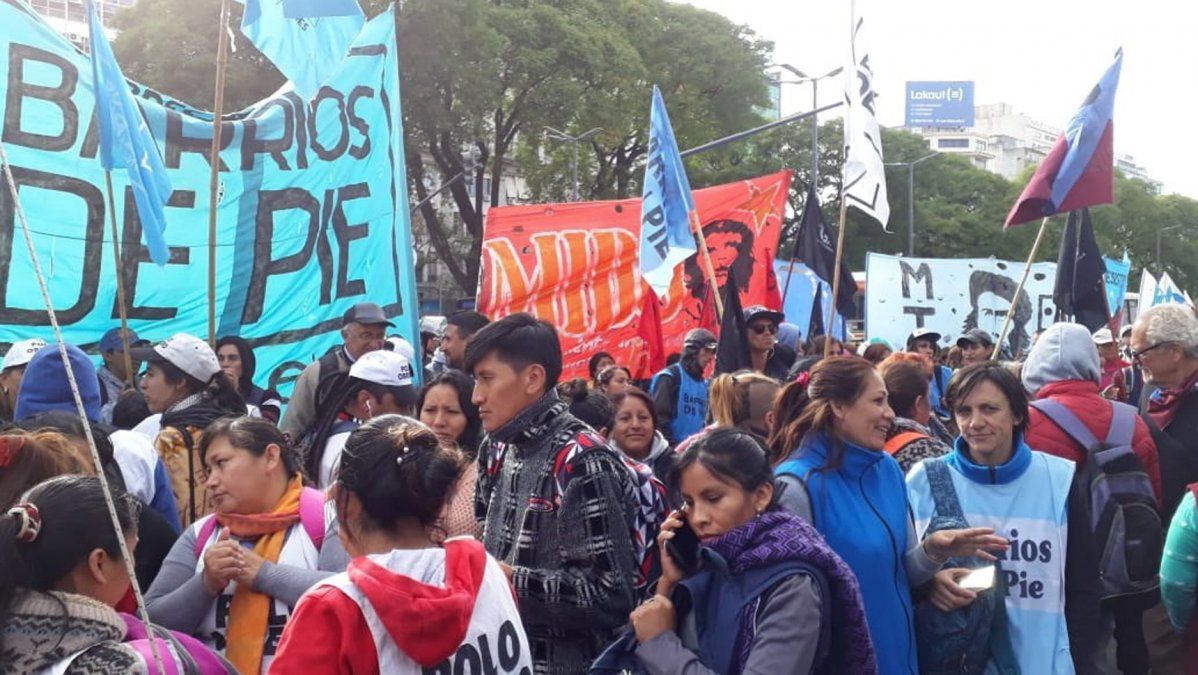 Organizaciones sociales levantaron el campe frente a Desarrollo Social tras 19 horas de protesta