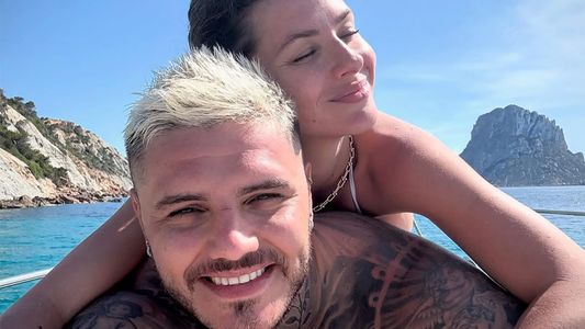 Las románticas fotos del viaje en yate de la China Suárez y Mauro Icardi por el Mediterráneo