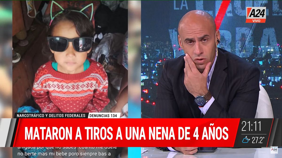 El editorial de Esteban Trebucq en La cruel verdad por A24 (Foto: Captura).