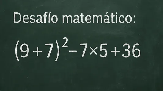 Desafío matemático: muy pocos lo resuelven antes de los 10 segundos
