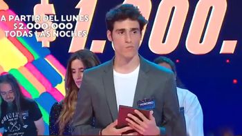 Los 8 escalones del millón: la llamativa reacción de un joven que se llevó el premio mayor