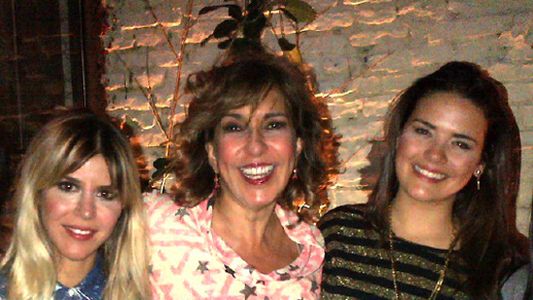 Georgina Barbarossa fue a ver su hija ficcionaria