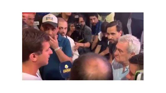 El tenso cara a cara entre Gribaudo y Ameal luego de confirmarse la caída del oficialismo en Boca