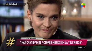 Leticia Brédice, conmovida: Me sorprende muchísimo la cantidad de gente sin trabajo