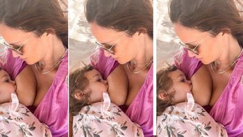 Emotiva reflexión de Paula Chaves sobre la lactancia materna