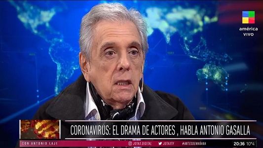 Antonio Gasalla, muy crítico con Alberto Fernández: Un 40 por ciento de lo que dice casi ni se le oye, porque se traga la voz