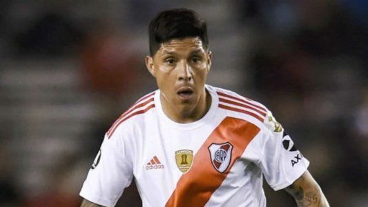 Enzo Pérez fue amonestado en River y se perderá la revancha en Paraguay