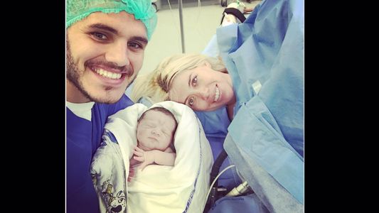 Nació Isabella Icardi, la hija de Mauro y Wanda