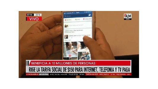 Entró en vigencia el “Triple Play” con tarifa social de servicios desde $150
