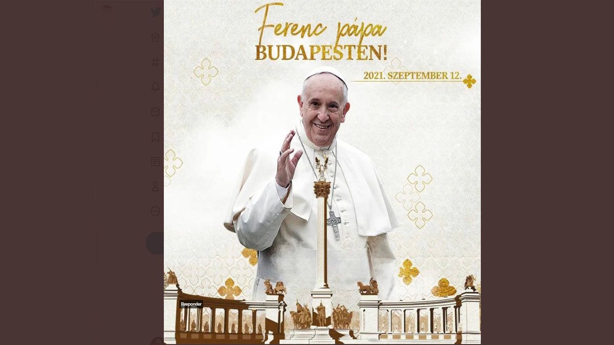 El Papa Francisco irá en misión pastoral a Hungría y Eslovaquia entre el 12 y el 15 de septiembre. Una señal que muestra su buena salud y descarta los rumores de renuncia (Foto: Conf. Episcopal Húngara)