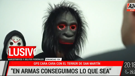 Exclusivo A24 | GPS cara a cara con los narcos que aterrorizan San Martín: Va a correr sangre
