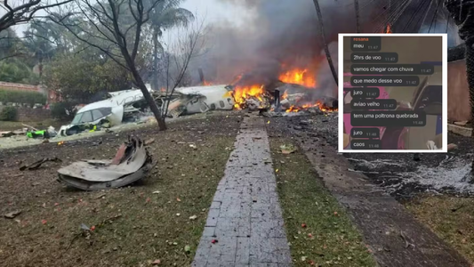 El último mensaje desde el avión de una víctima de la tragedia aérea en Brasil a su familia