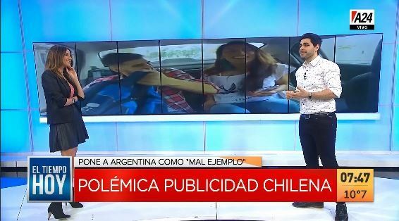 Virales: polémico spot chileno que se burló de los argentinos