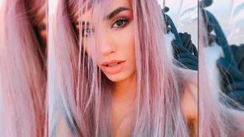 Osado cambio de look de Lali Espósito para una producción de fotos