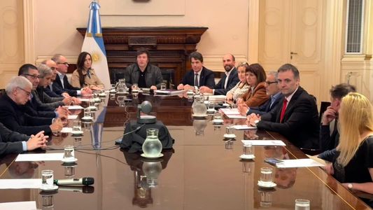 Javier Milei analizó el conflicto en Medio Oriente con un comité de crisis en Casa Rosada