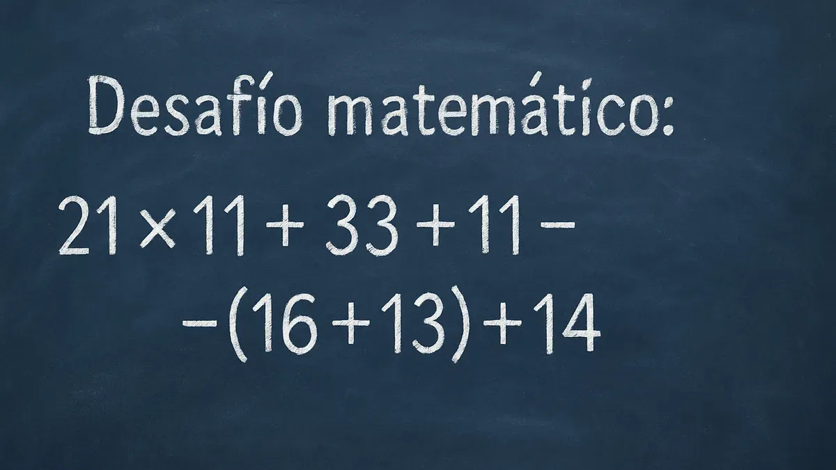 La regla esencial para resolver este desafío matemático es conocido como PEMDAS (por sus siglas en inglés) o jerarquía de operaciones.