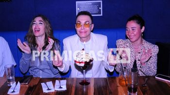 Las fotos del íntimo y divertido cumpleaños de Marcelo Polino con Fátima Florez en Mar del Plata