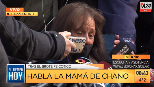 Habló la madre de Chano: Mi hijo hace 20 años que pide ayuda
